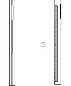 Alternative view of Barra laterale 16+neoprene