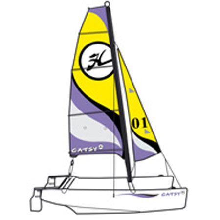 Alternative view of Hobie Catsy