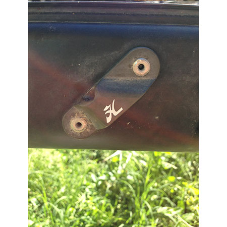 Clamcleat piatto dx Wild Cat