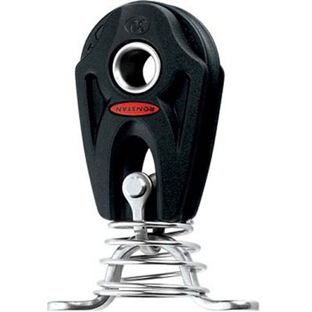 RF35141 - Bozzello orizzontale con molla e golfare