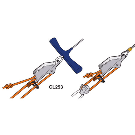 Alternative view of Clamcleat - cl 253 paranchino trapezio