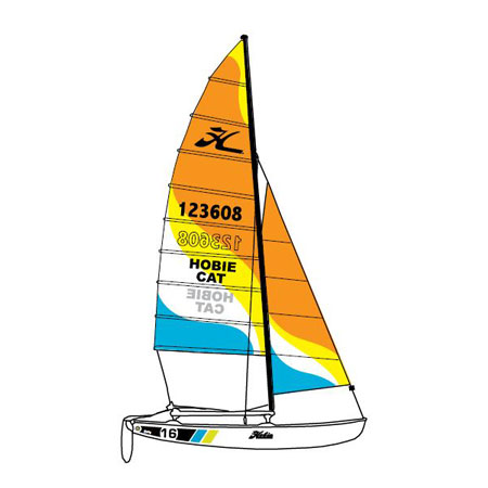 Alternative view of Hobie 16 Easy