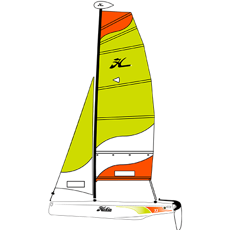 Alternative view of Hobie T1