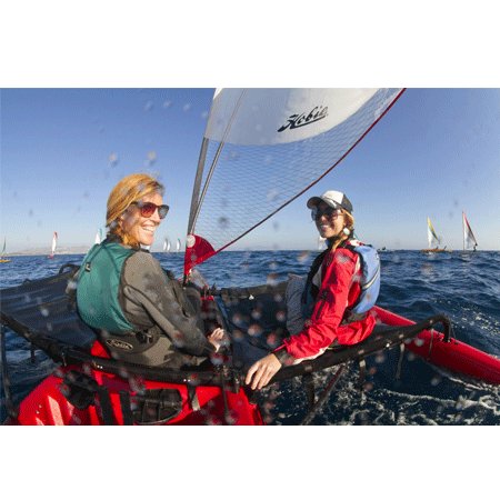 Hobie Kayak Tandem Island - Kayak Biposto da Pesca a Pedali e a Vela - immagine 5