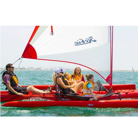 Hobie Kayak Tandem Island - Kayak Biposto da Pesca a Pedali e a Vela - immagine 11