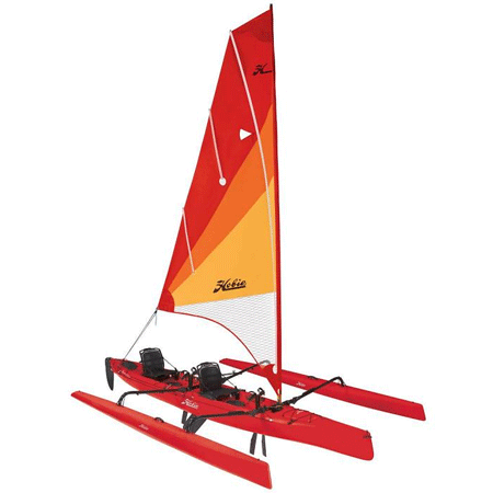 Hobie Kayak Tandem Island - Kayak Biposto da Pesca a Pedali e a Vela