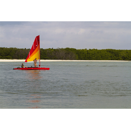 Hobie Kayak Tandem Island - Kayak Biposto da Pesca a Pedali e a Vela - immagine 14