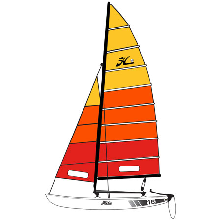 Alternative view of Hobie 16 Club
