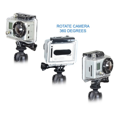 RAM 1" B Size RAM Action Camera Ball Adpter - immagine 4