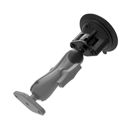 Alternative view of RAM Twist-Lock Composite Suction Cup Base with 1" B Size Ball