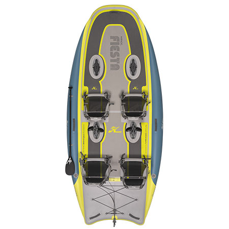 Alternative view of Hobie Kayak iTrek Fiesta - Kayak Gonfiabile 4 Posti