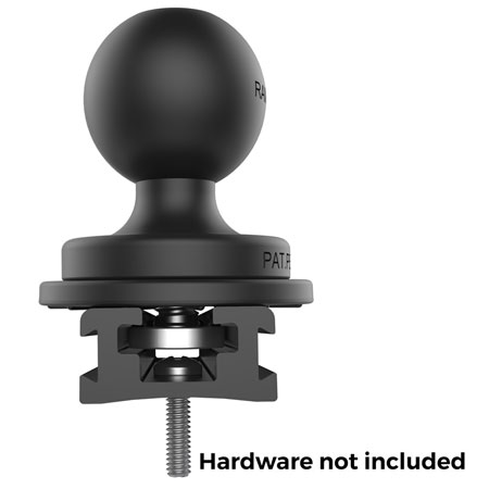 Alternative view of RAM Tough-Track Black Modular Aluminum 9" Track