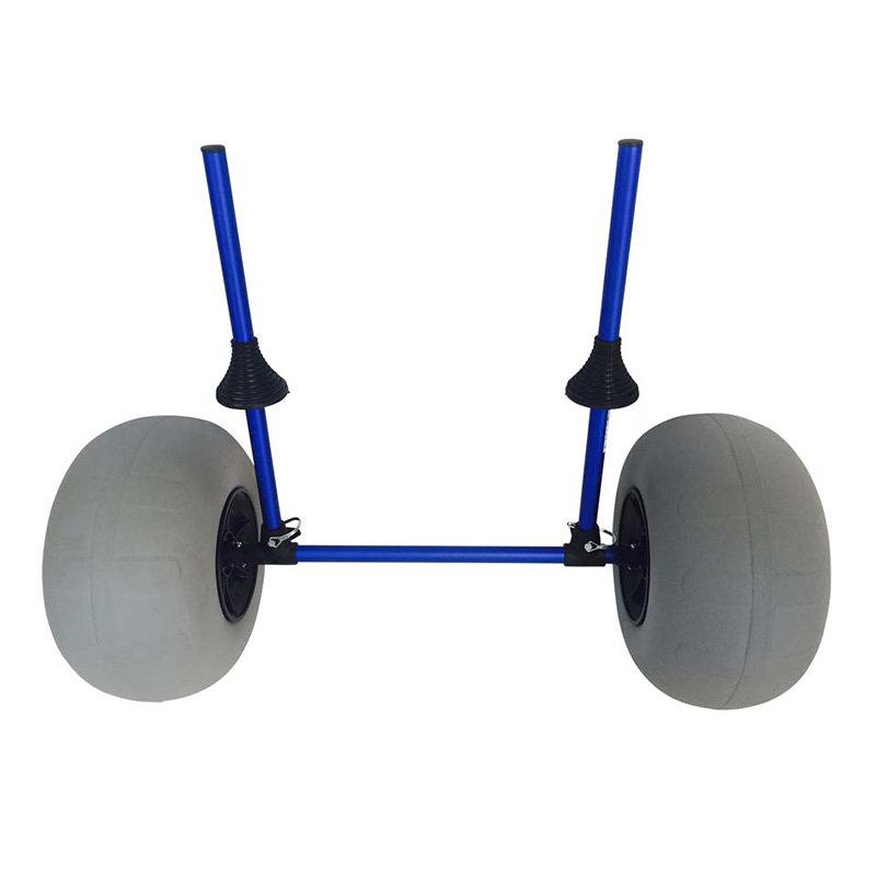 Carrello ad "H" con ruote sferiche