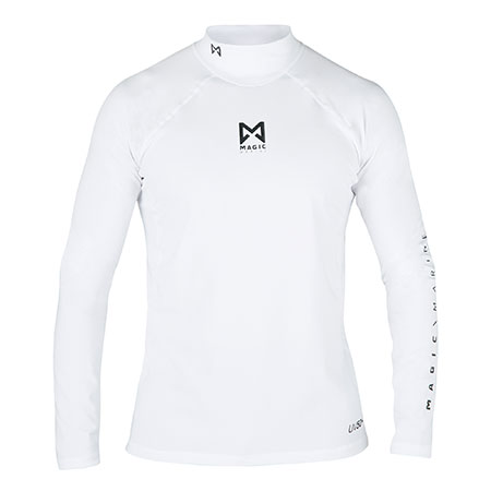 Magic Marine - Cube Rashvest L/S White