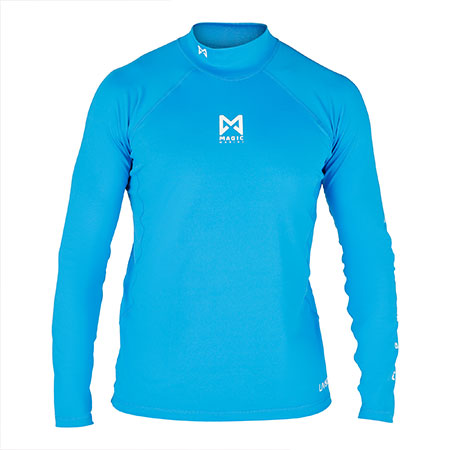 Magic Marine - Cube Rashvest L/S Blue