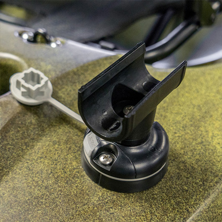 Alternative view of Railblaza QuikGrip Paddle Clip Star Mount 32mm