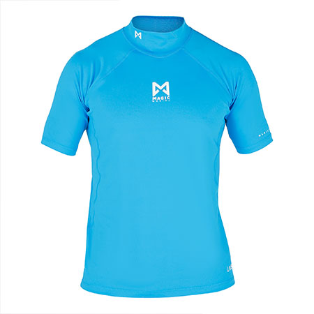 Magic Marine - Cube Rashvest S/S Blue