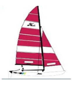 Gioco vele Hobie 16 CORAIL