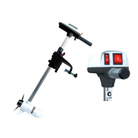 Alternative view of COMBO Galaxy Kayaks Supernova FX + Watersnake T24 + Supporto motore