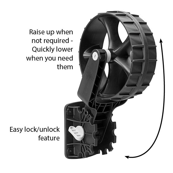 Railblaza Dinghy Wheels - immagine 2