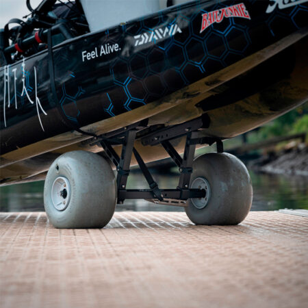 Alternative view of Kimmi Cart – Kayak Trolley