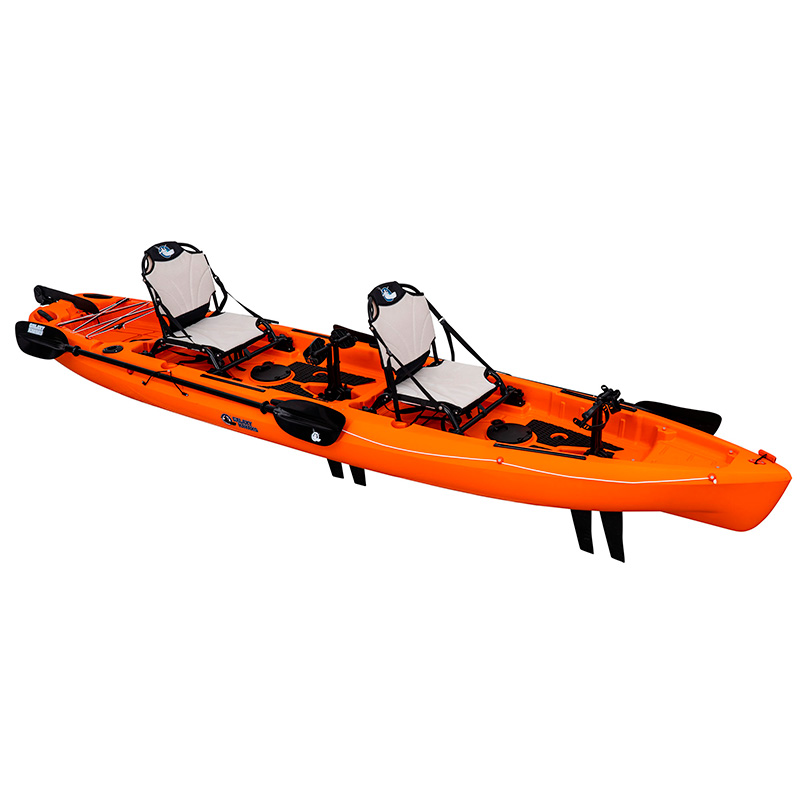 Galaxy Kayaks Hawaii Flipper Tandem - Kayak da Pesca a Pedali Biposto - immagine 17