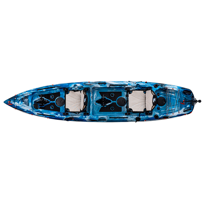 Galaxy Kayaks Hawaii Flipper Tandem - Kayak da Pesca a Pedali Biposto - immagine 42
