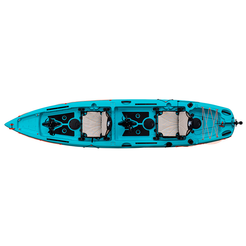 Galaxy Kayaks Hawaii Flipper Tandem - Kayak da Pesca a Pedali Biposto - immagine 2
