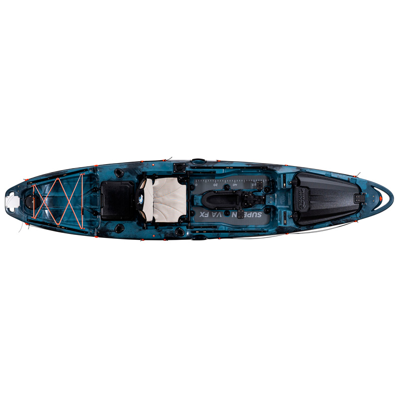 COMBO Galaxy Kayaks Supernova FX + Watersnake T24 + Supporto motore - immagine 11