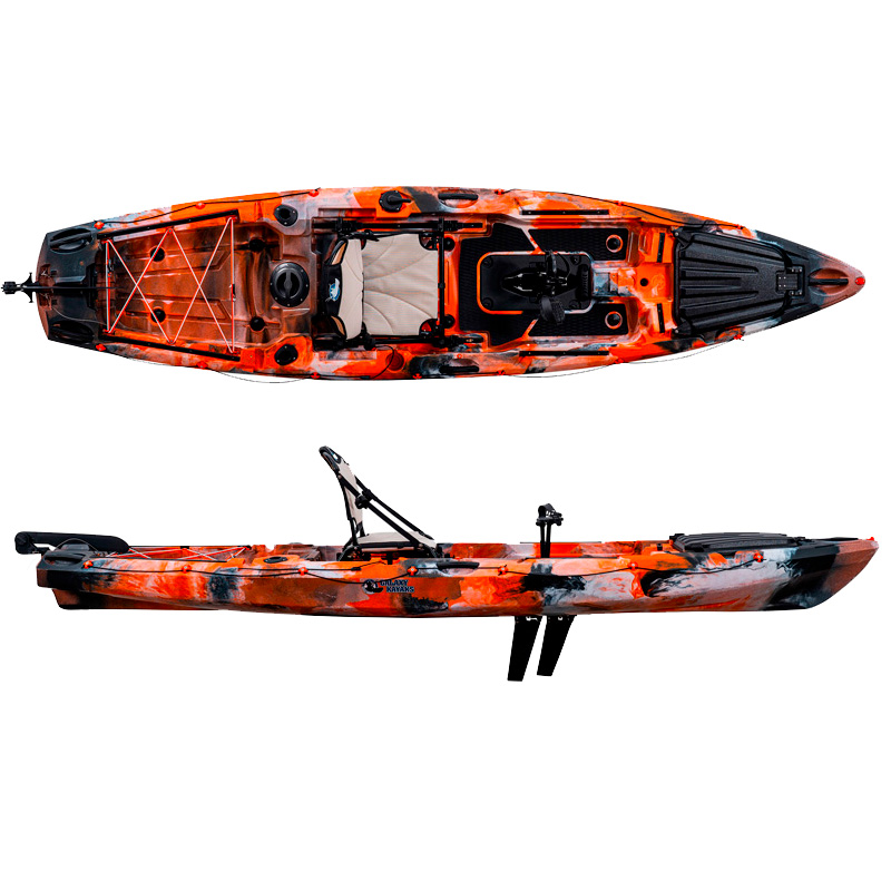 Galaxy Kayaks Wildcat - Kayak a Pedali da Pesca - immagine 21