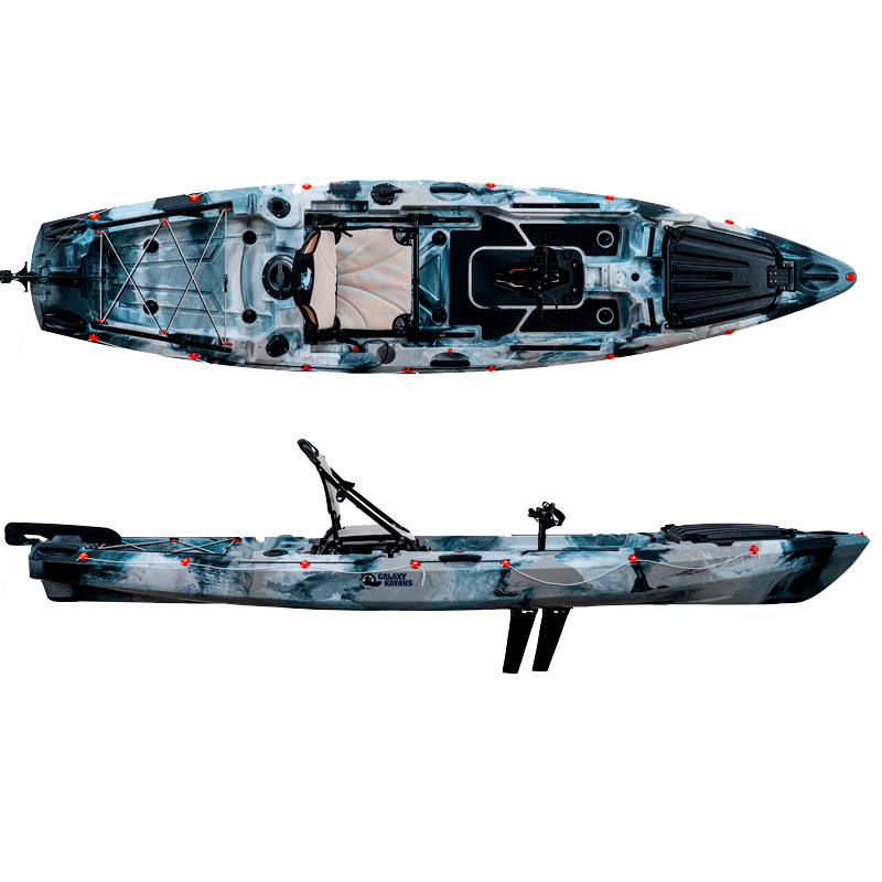 Galaxy Kayaks Wildcat - Kayak a Pedali da Pesca - immagine 15