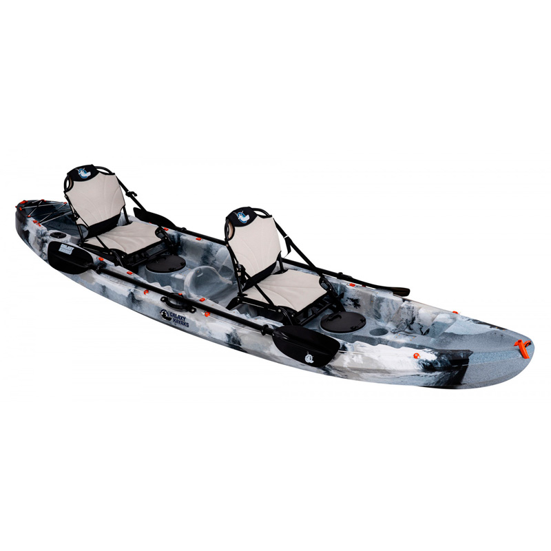 Galaxy Kayaks Tahiti Tandem 2/3 - Kayak 2/3 Posti da Pesca