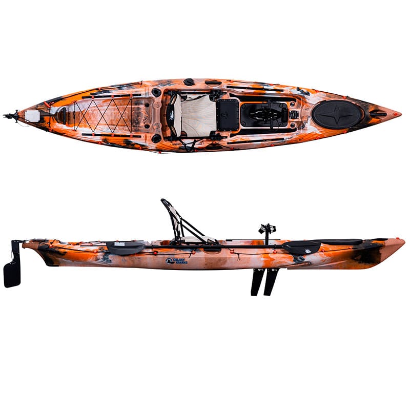 Galaxy Kayaks Alboran FX3 - Kayak e Canoe da Pesca a Pedali - immagine 30