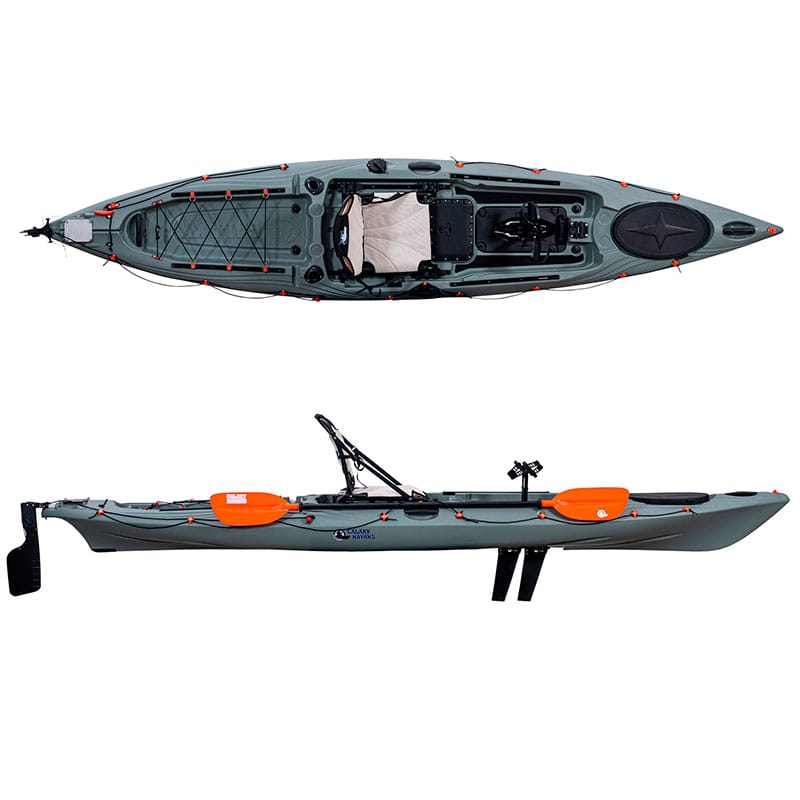 Galaxy Kayaks Alboran FX3 - Kayak e Canoe da Pesca a Pedali