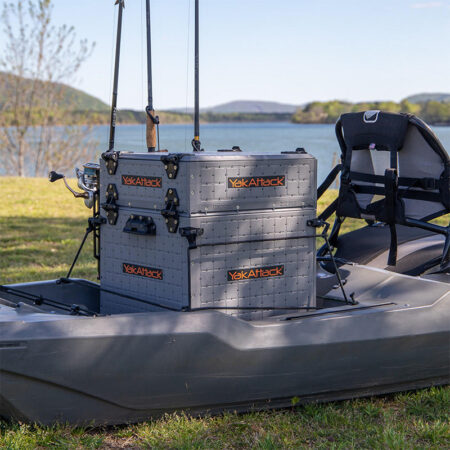 Alternative view of Yakattack ShortStak Upgrade Kit for BlackPak Pro 16x16, Battleship Grey