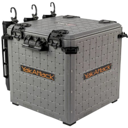 Yakattack BlackPak Pro Kayak Fishing Crate - 13" x 13" Battleship Grey
