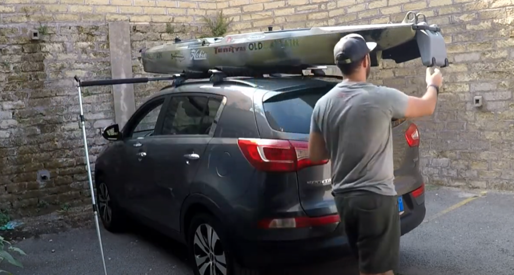 Come caricare e trasportare un Kayak d Pesca