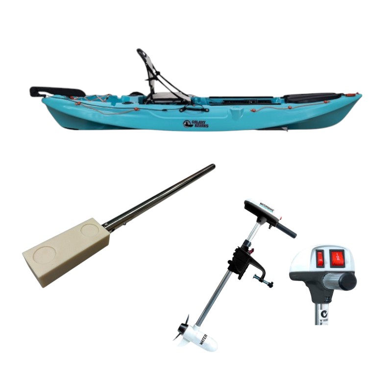 COMBO Galaxy Kayaks Cruz Ultra + Watersnake T24 + Supporto Motore