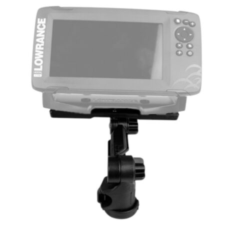 Alternative view of Rectangular Fish Finder Mount with Track Mounted LockNLoad™ Mounting System